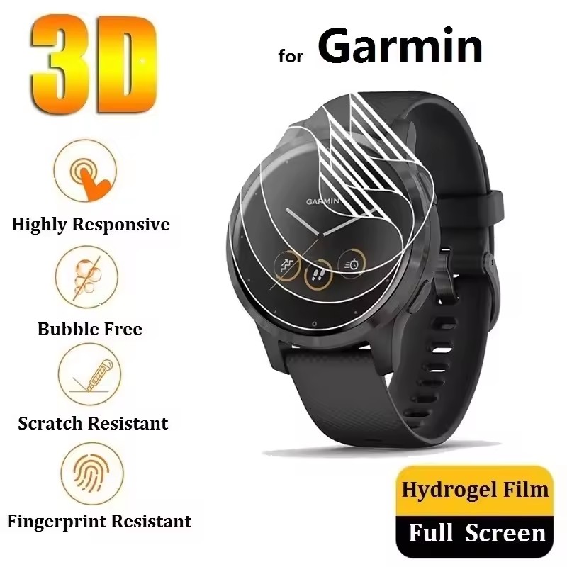 Hydrogel Screen Protector - 1-5Pcs Hydrogel Film For Garmin Venu