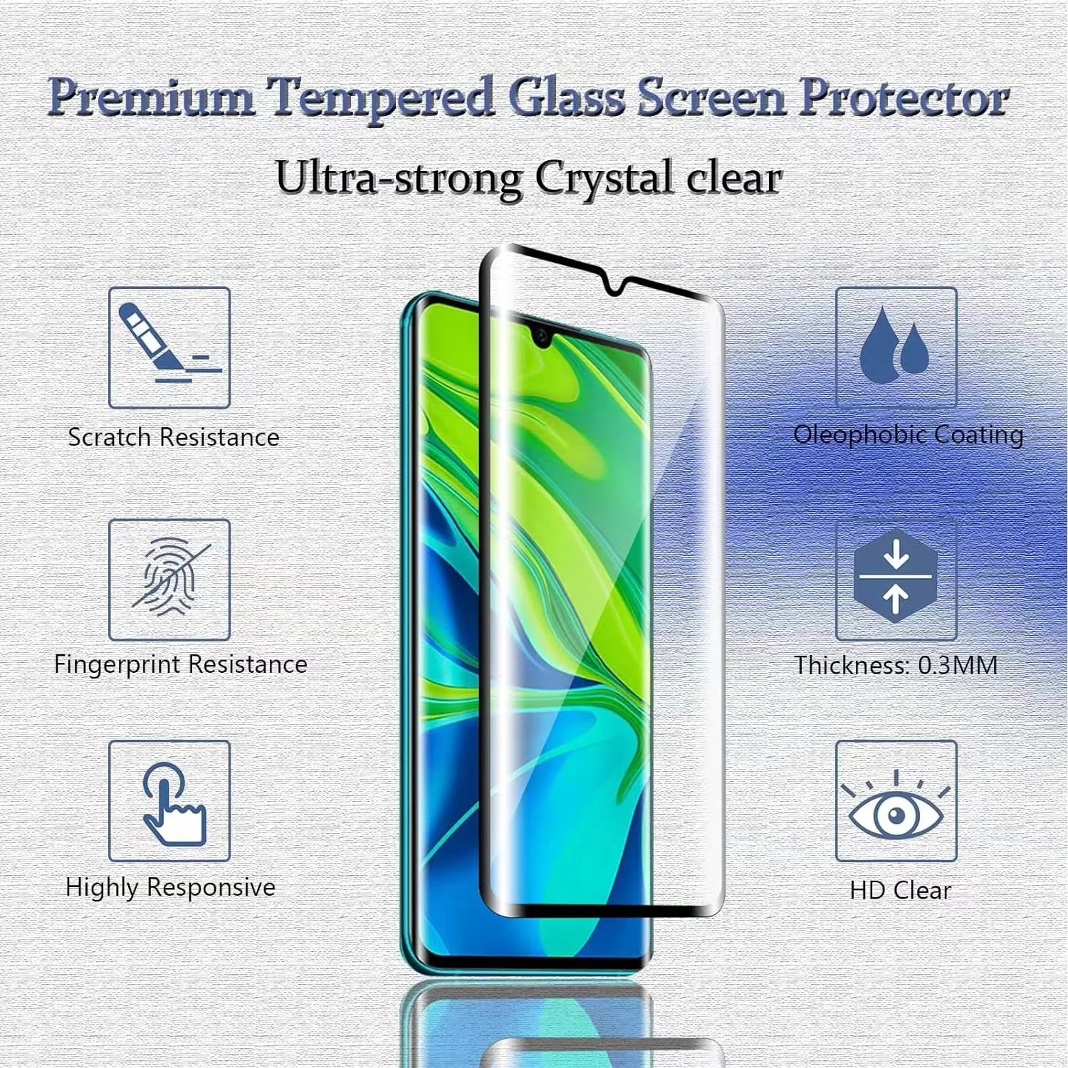 6IN1 For Xiaomi Mi 10 Glass Mi - Curved Edge Screen recensione e prezzo