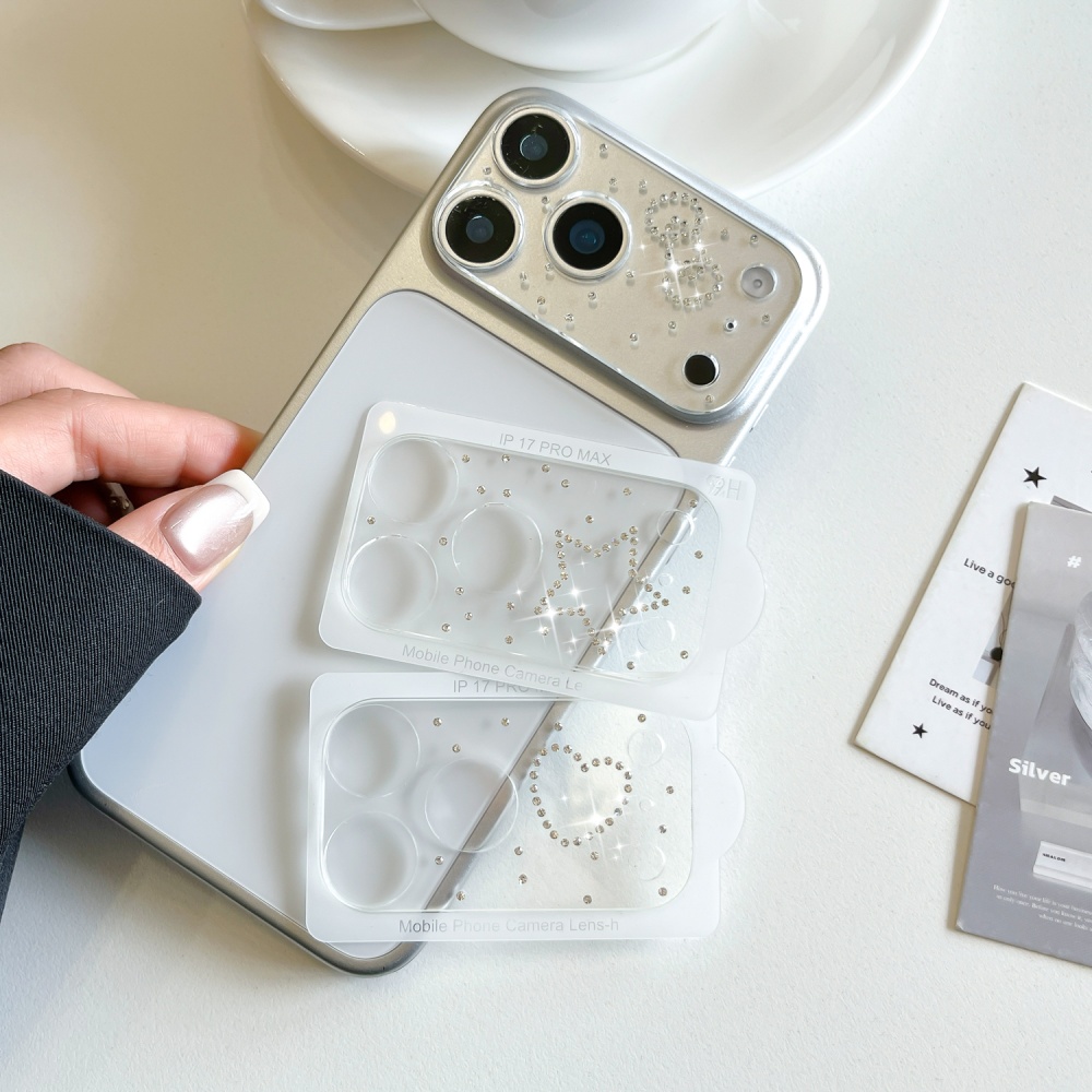 Luxuruy Diamond 3D Heart Glass - Camera Lens Protector recensione e prezzo