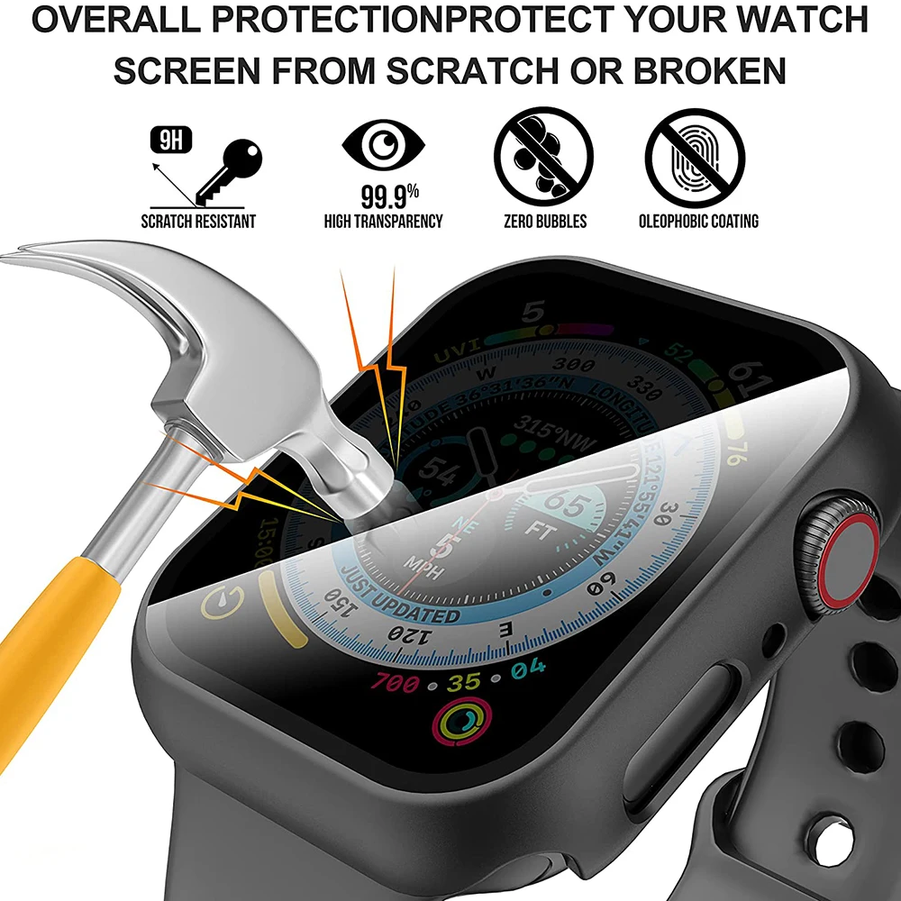 Privacy Glass+Case For Apple W - Privacy Screen Protector recensione e prezzo