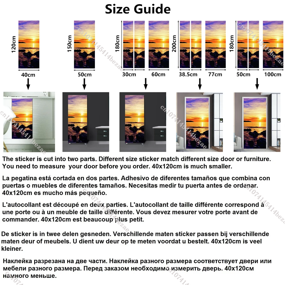 Fresh Fruit Full Door Cover Fr - Full Cover Adhesive recensione e prezzo