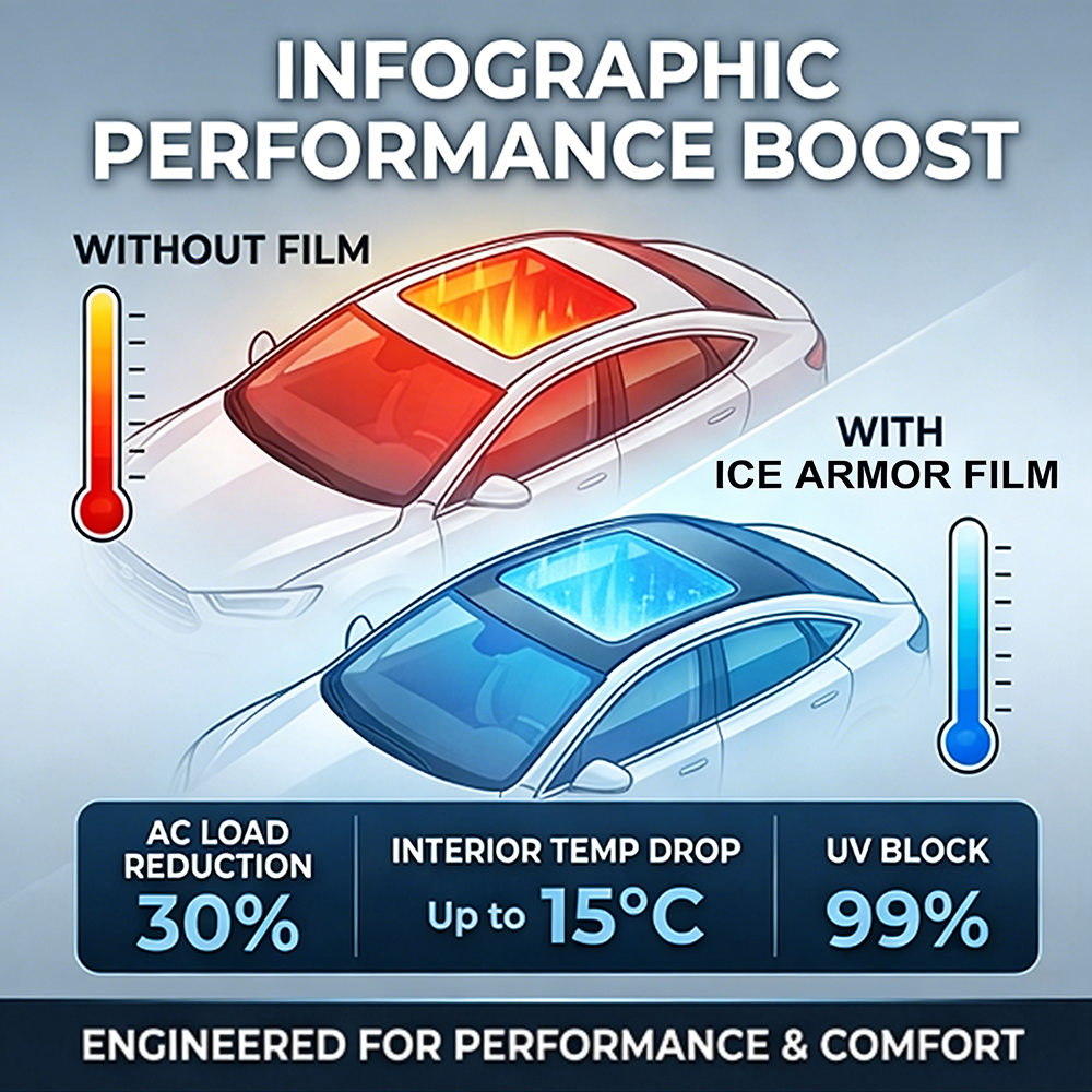 Car Sunroof Skylight Film for  - Anti Blue Light Film recensione e prezzo
