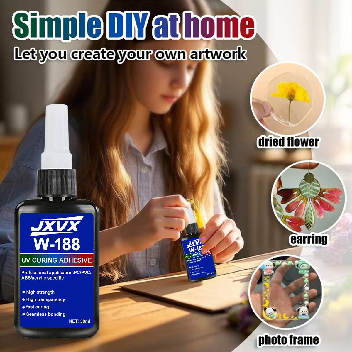 2025 Professional UV Resin-Qui - Liquid Uv Glue Kit recensione e prezzo