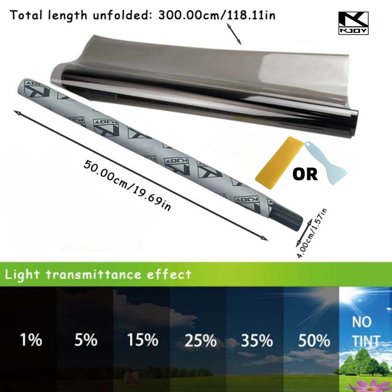 3Mx50CM VLT Black Car Window F - Glass Protector Auto recensione e prezzo