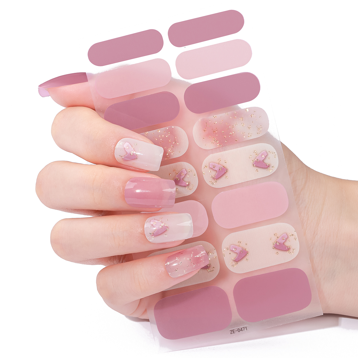 16Tips Full Cover Nail Sticker - Full Cover Adhesive recensione e prezzo