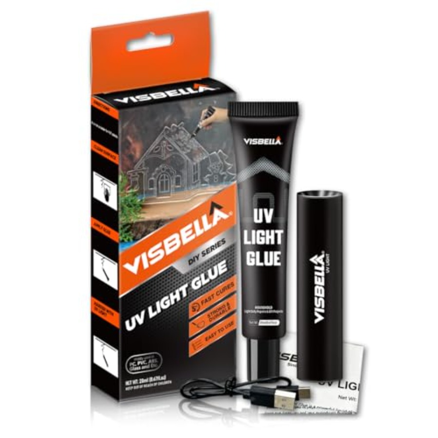 UV Light Glue Resin Kit with L - Liquid Uv Glue Kit recensione e prezzo