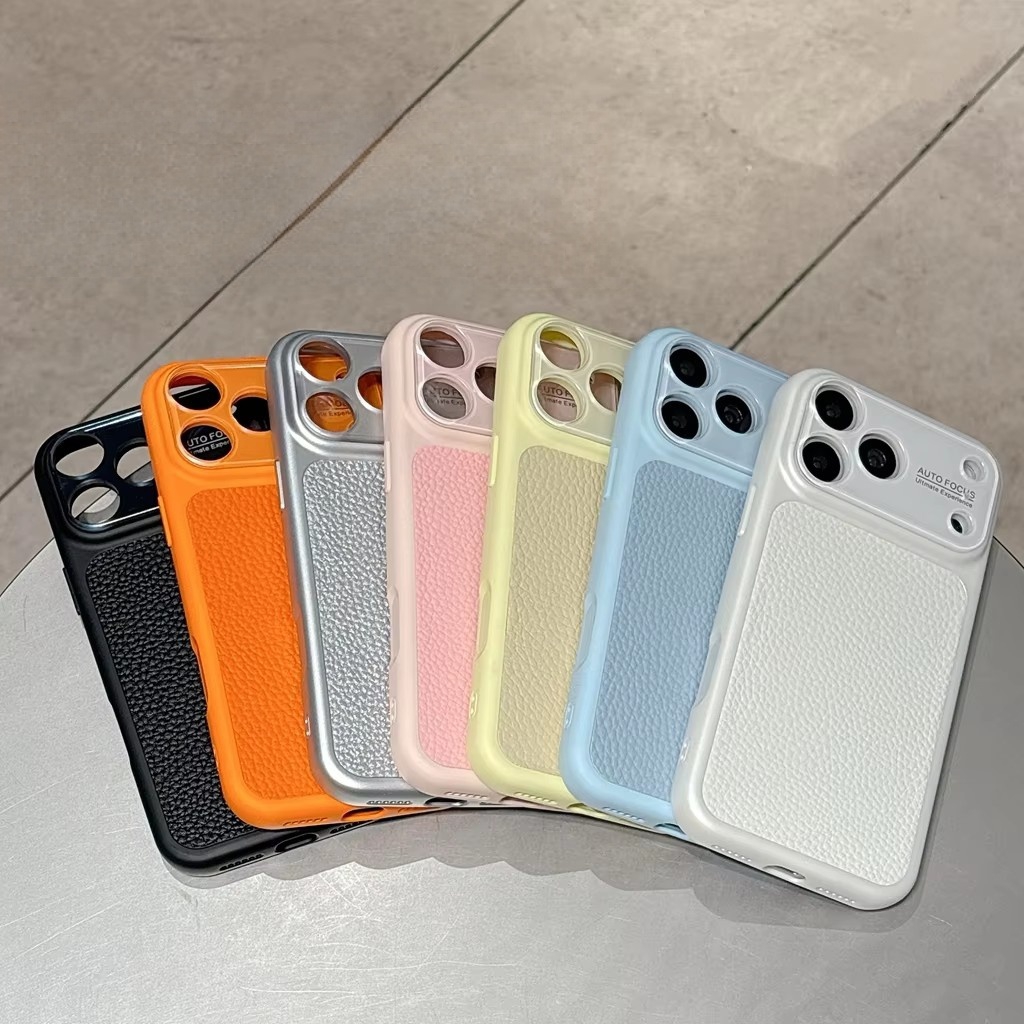 Luxury Lychee Grain Leather Te - Camera Lens Protector recensione e prezzo