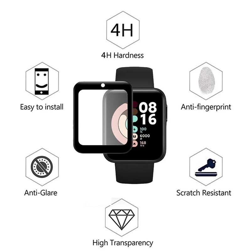 2 Pcs Tempered Glass for Redmi - Smartwatch Screen Film recensione e prezzo