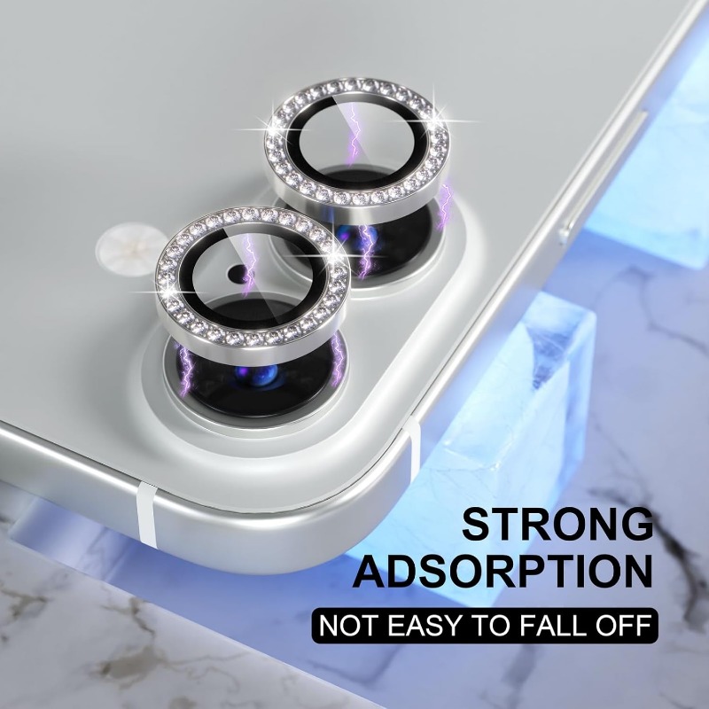 Glitter Camera Lens Protector  - Tempered Glass Screen 9H recensione e prezzo
