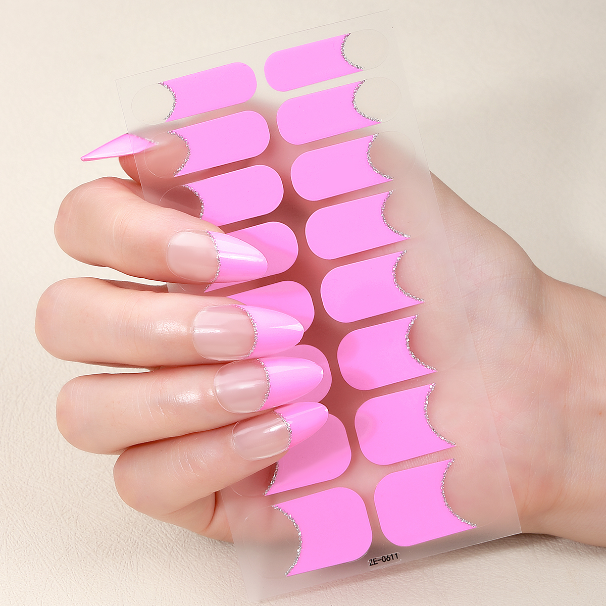 16Tips Full Cover Nail Sticker - Full Cover Adhesive recensione e prezzo