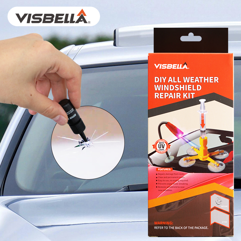 Visbella Car Windshield Repair - Liquid Uv Glue Kit recensione e prezzo
