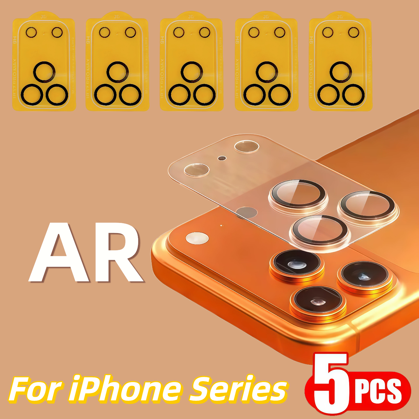 5Pcs For  iPhone 17 Air 16e 16 - Tempered Glass Screen 9H recensione e prezzo
