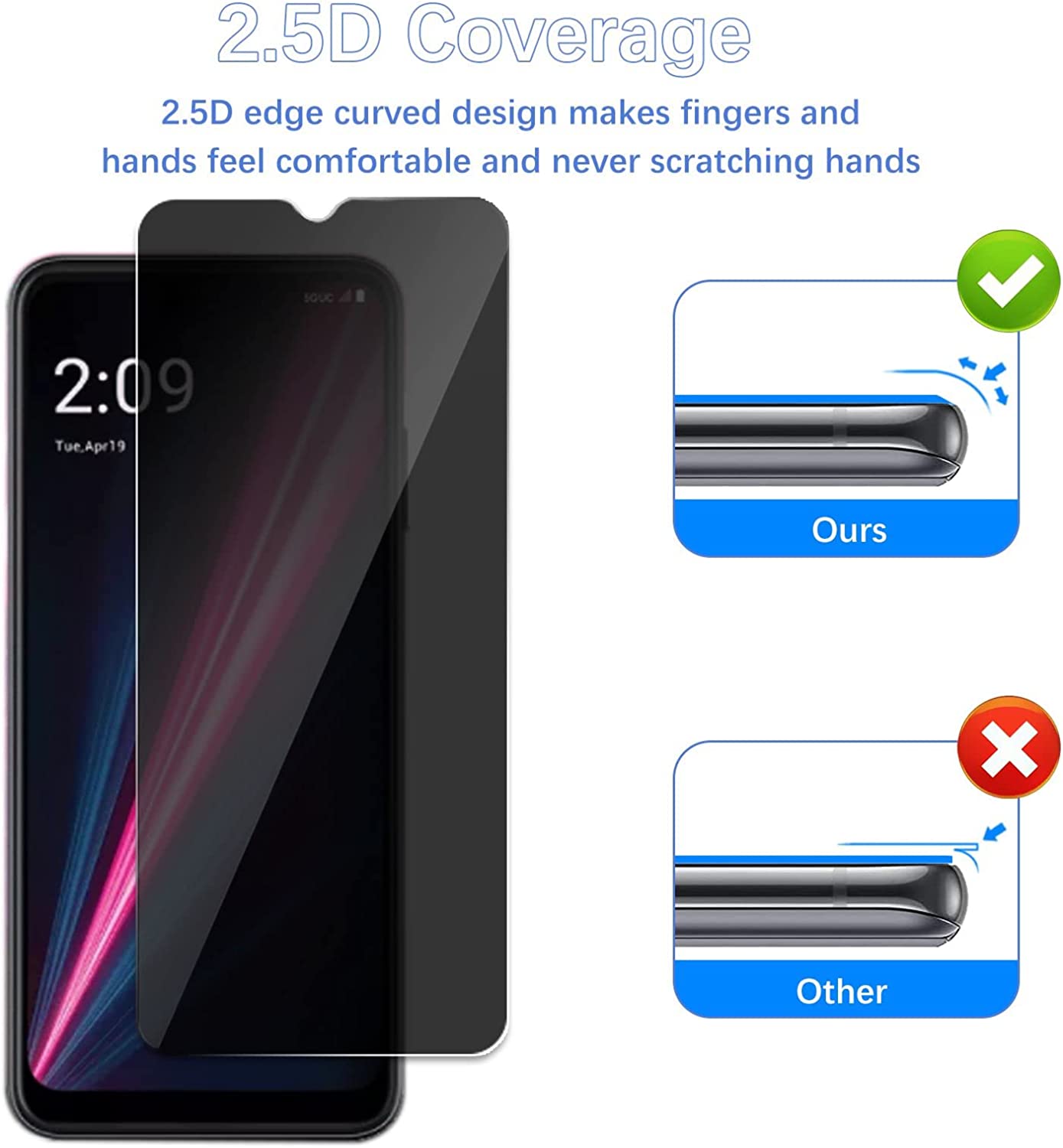 [2 Pack]Fit TCL 40 SE Privacy  - Privacy Filter 2Pack recensione e prezzo