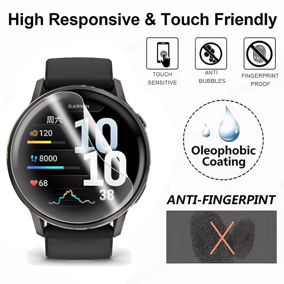 Soft Hydrogel Film For Garmin  - Hydrogel Screen Protector recensione e prezzo