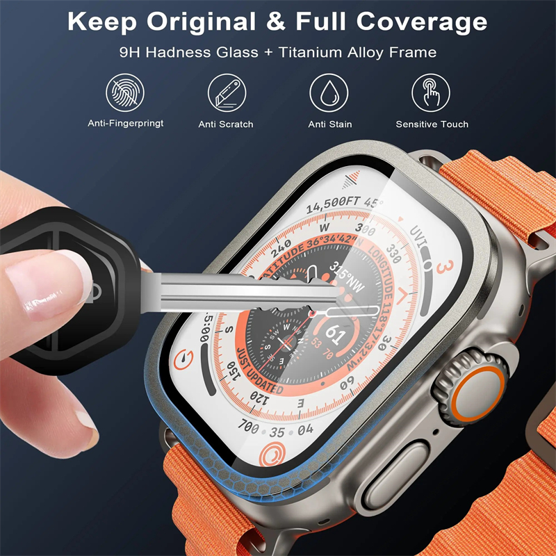 Tempered Glass for Apple Watch - Privacy Screen Protector recensione e prezzo