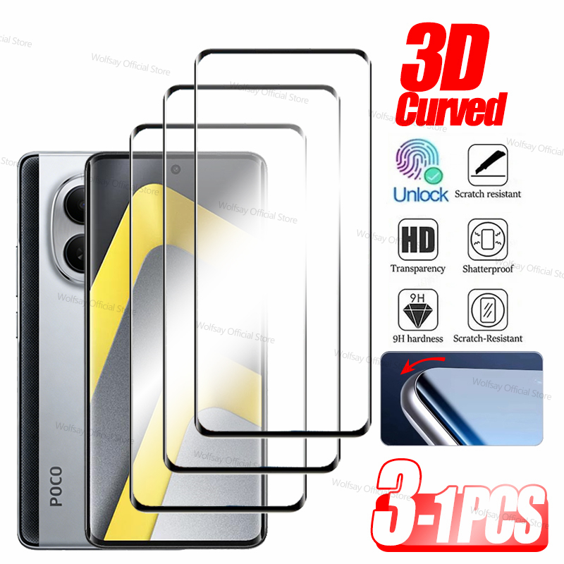 3/2/1 PCS 3D Curved Edge Glass - Curved Edge Screen recensione e prezzo