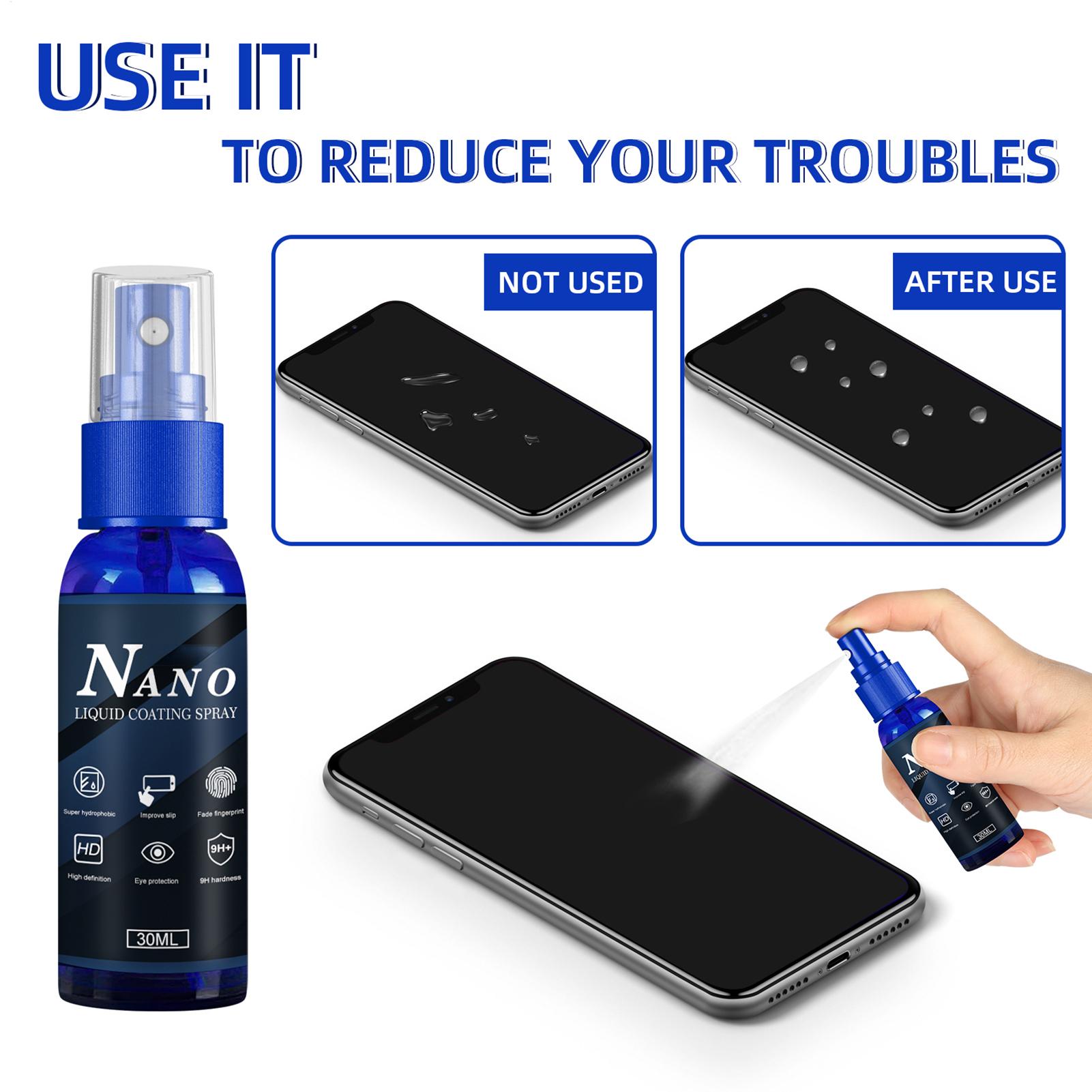 Liquid Screen Protector Spray  - Oleophobic Coating Spray recensione e prezzo