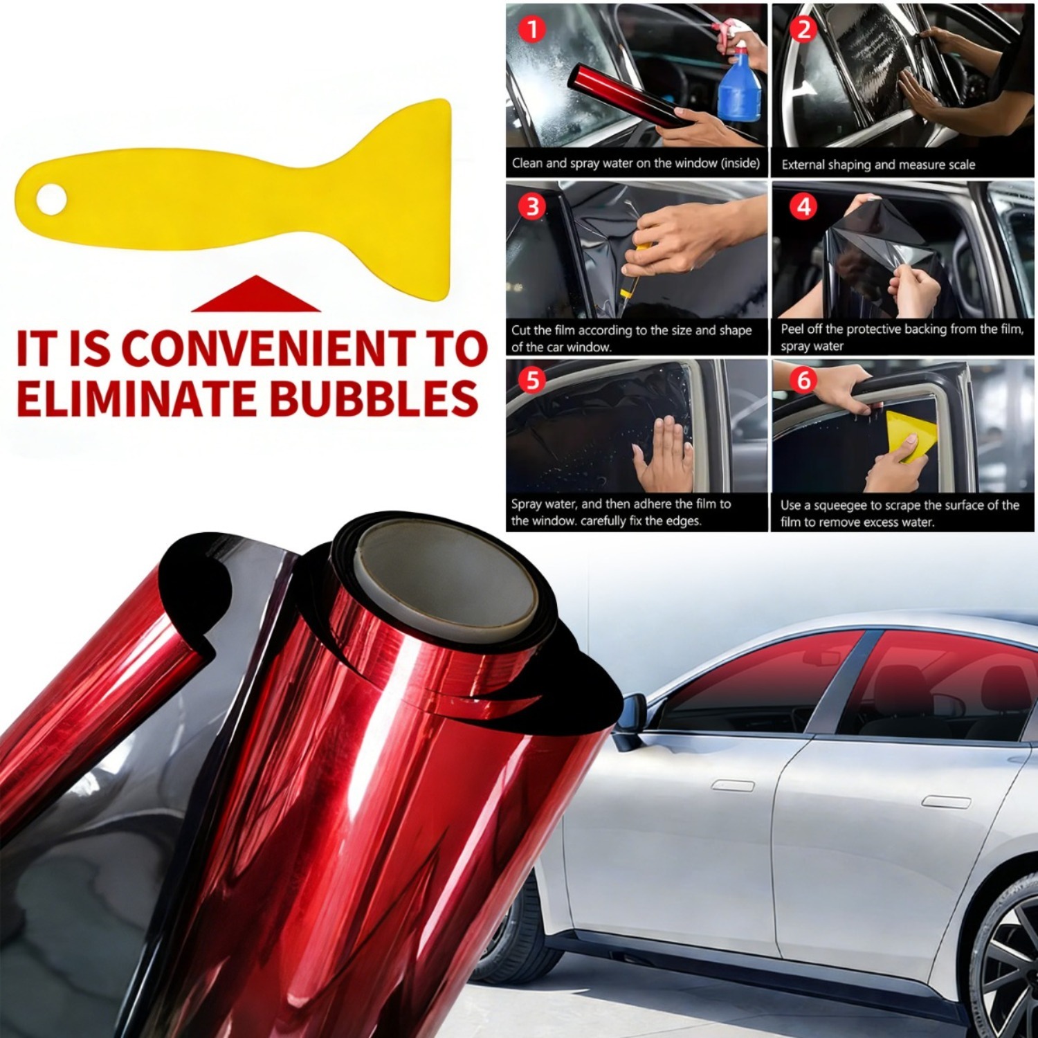 50x300cm Car Window Two-Tone T - Privacy Screen Protector recensione e prezzo