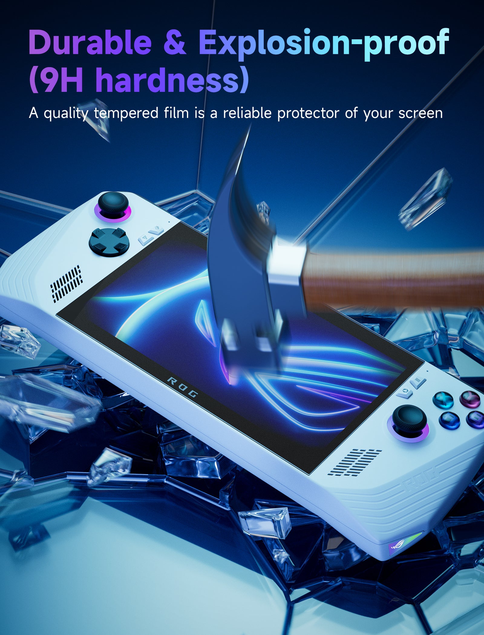 ROG Ally Anti Glare Protector, - Matte Anti Glare Screen recensione e prezzo