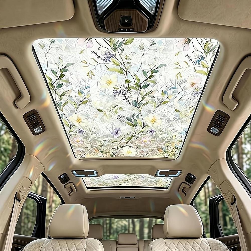 Floral Stained Glass Car Sunro - Privacy Screen Protector recensione e prezzo