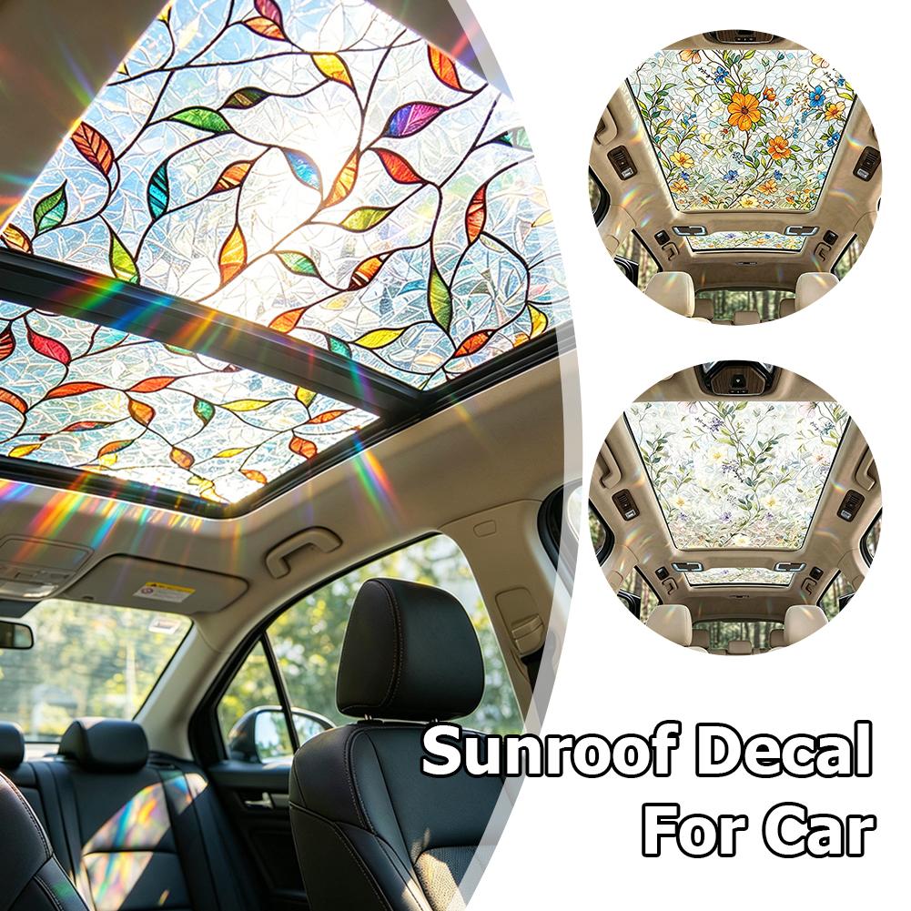 Floral Stained Glass Car Sunro - Privacy Screen Protector recensione e prezzo