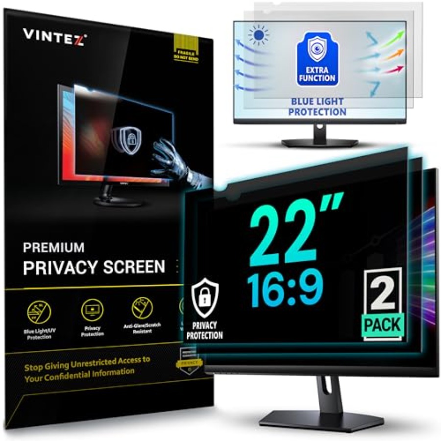 2 Pack 22 Inch 16:9 Privacy Sc - Privacy Filter 2Pack recensione e prezzo
