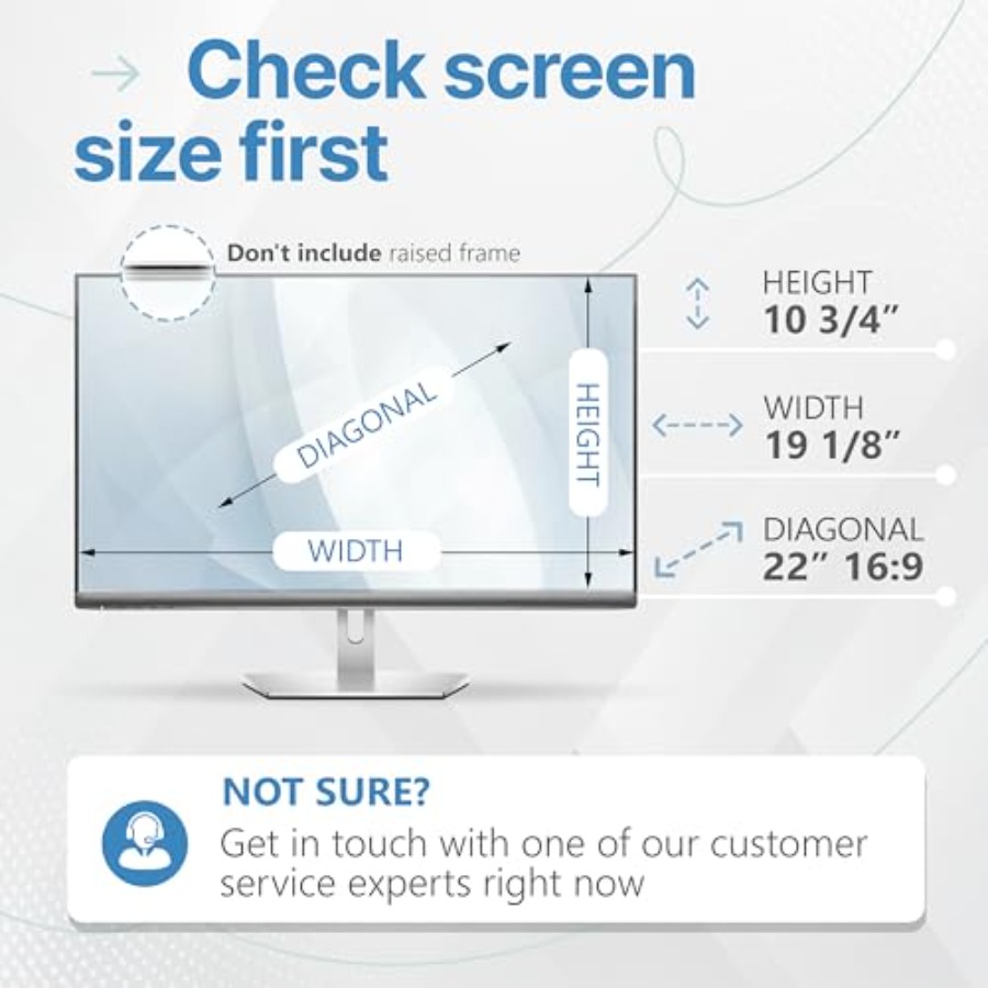 2 Pack 22 Inch 16:9 Privacy Sc - Privacy Filter 2Pack recensione e prezzo