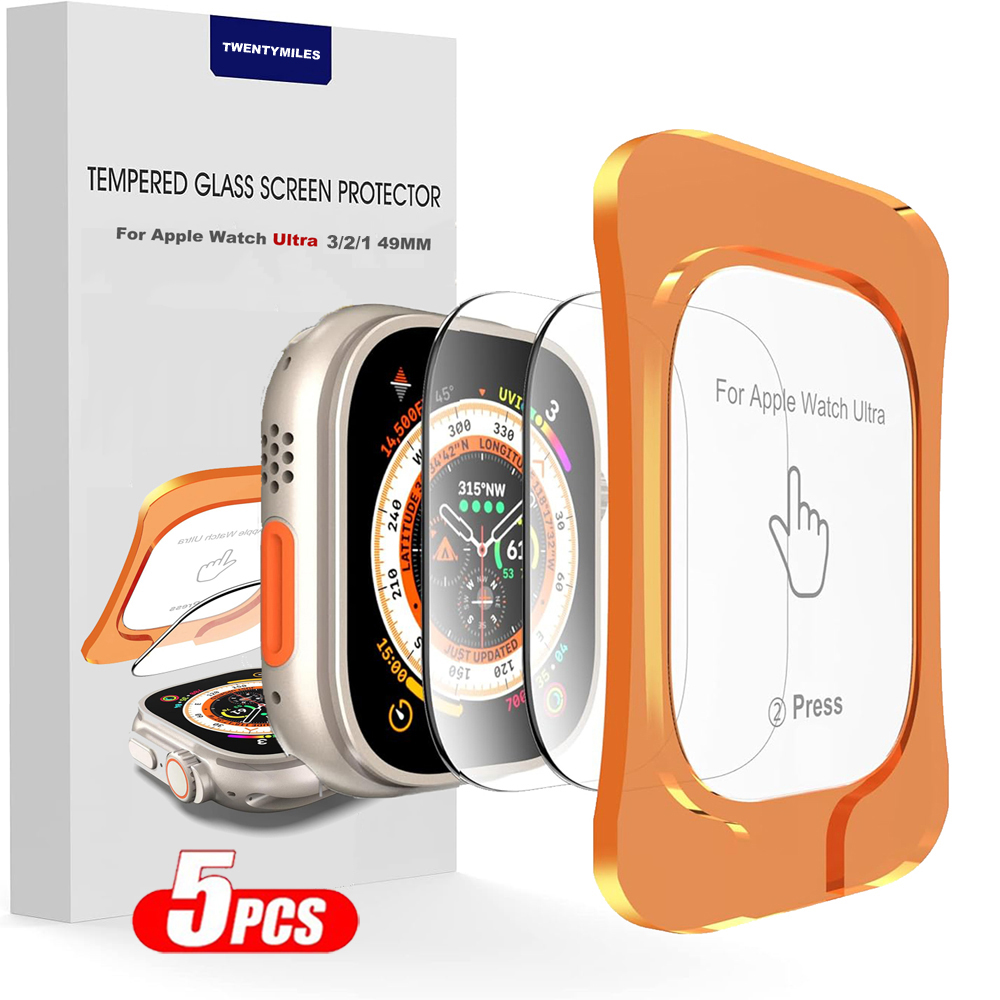 Tempered Glass For Apple Watch - Screen Alignment Tool recensione e prezzo