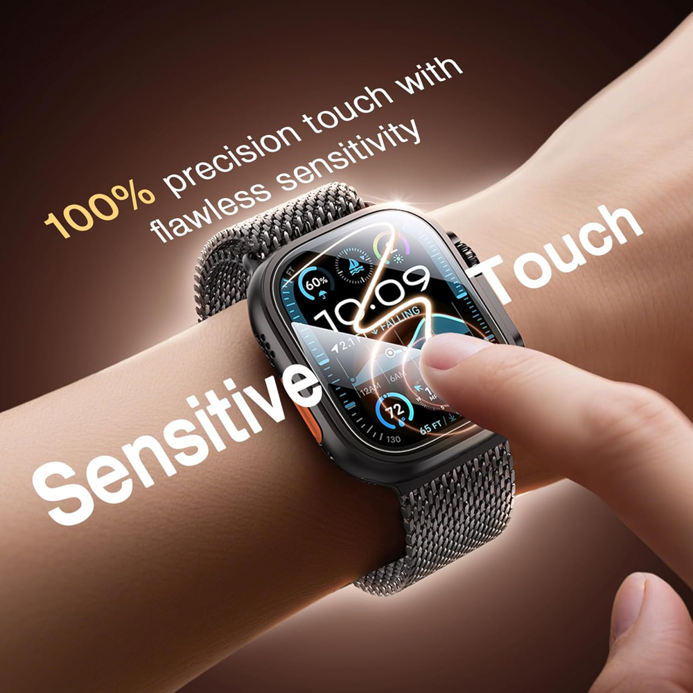 Tempered Glass For Apple Watch - Screen Alignment Tool recensione e prezzo