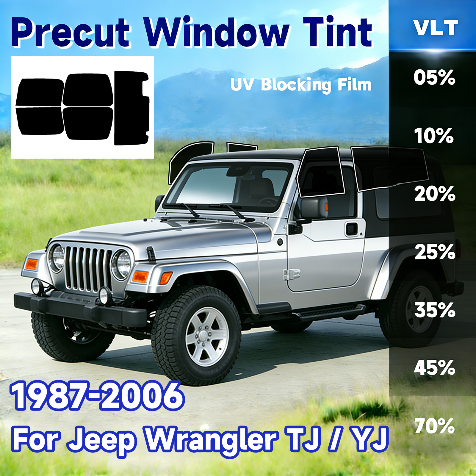 Custom Car Window Tint Sunshad - Glass Protector Auto recensione e prezzo