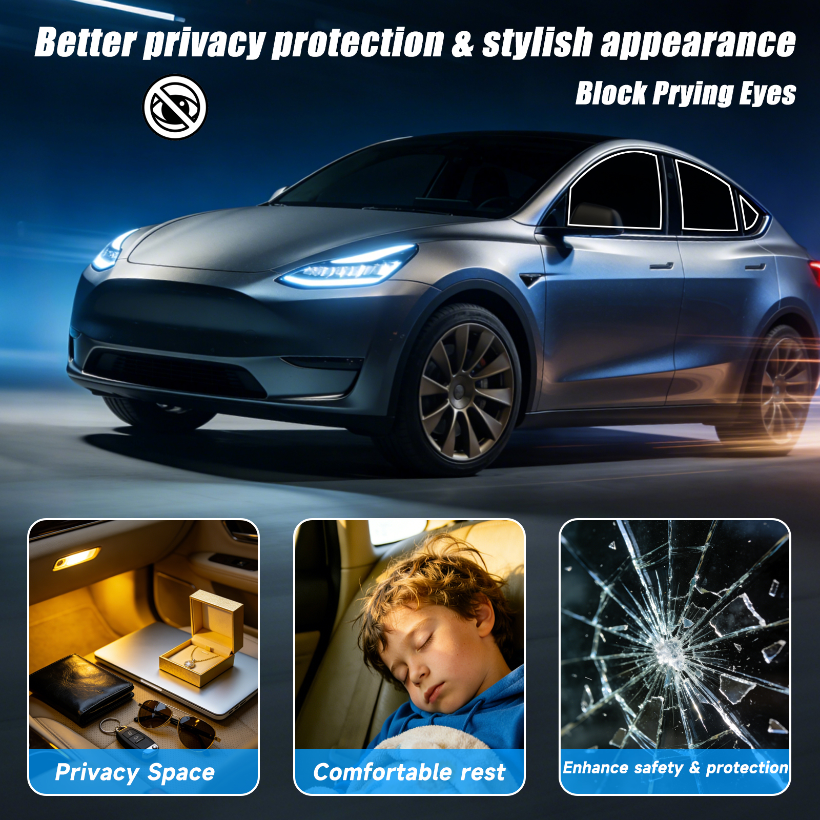 Custom Car Window Tint Sunshad - Glass Protector Auto recensione e prezzo