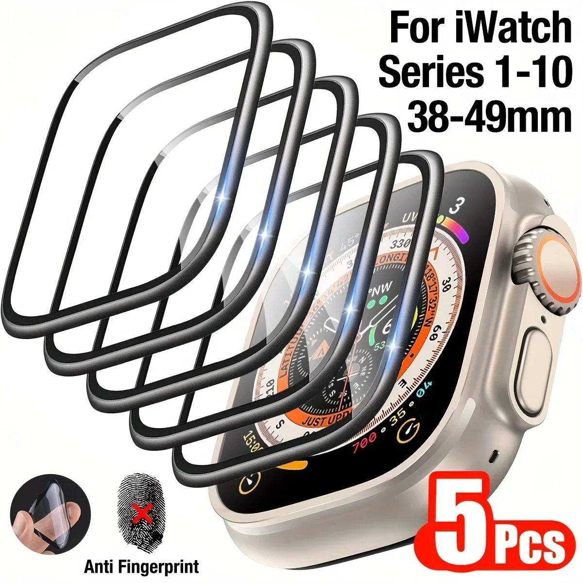 1-5pcs Anti-scratch Film For A - Smartwatch Screen Film recensione e prezzo