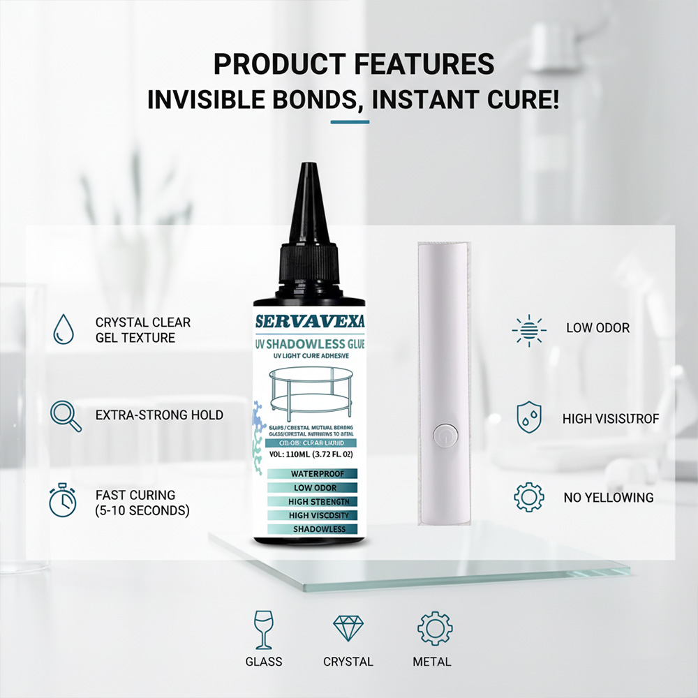 SERVAVEXA 110ml UV Light Cure  - Liquid Uv Glue Kit recensione e prezzo