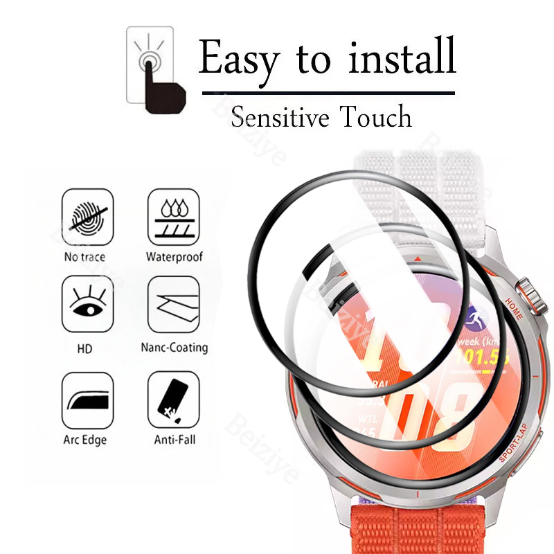 1-4Pcs HD Curved Black Edge Pr - Curved Edge Screen recensione e prezzo